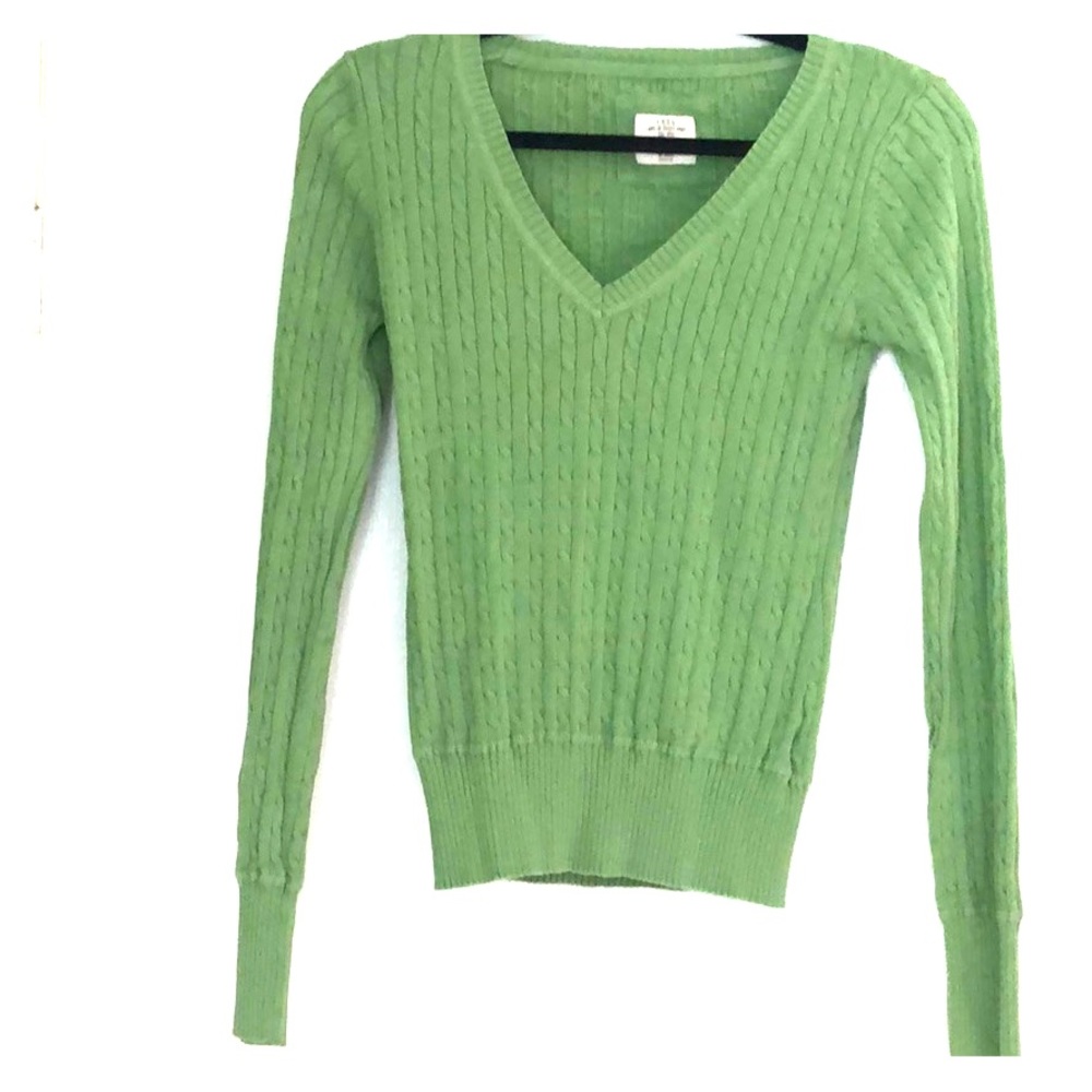 Green sweater